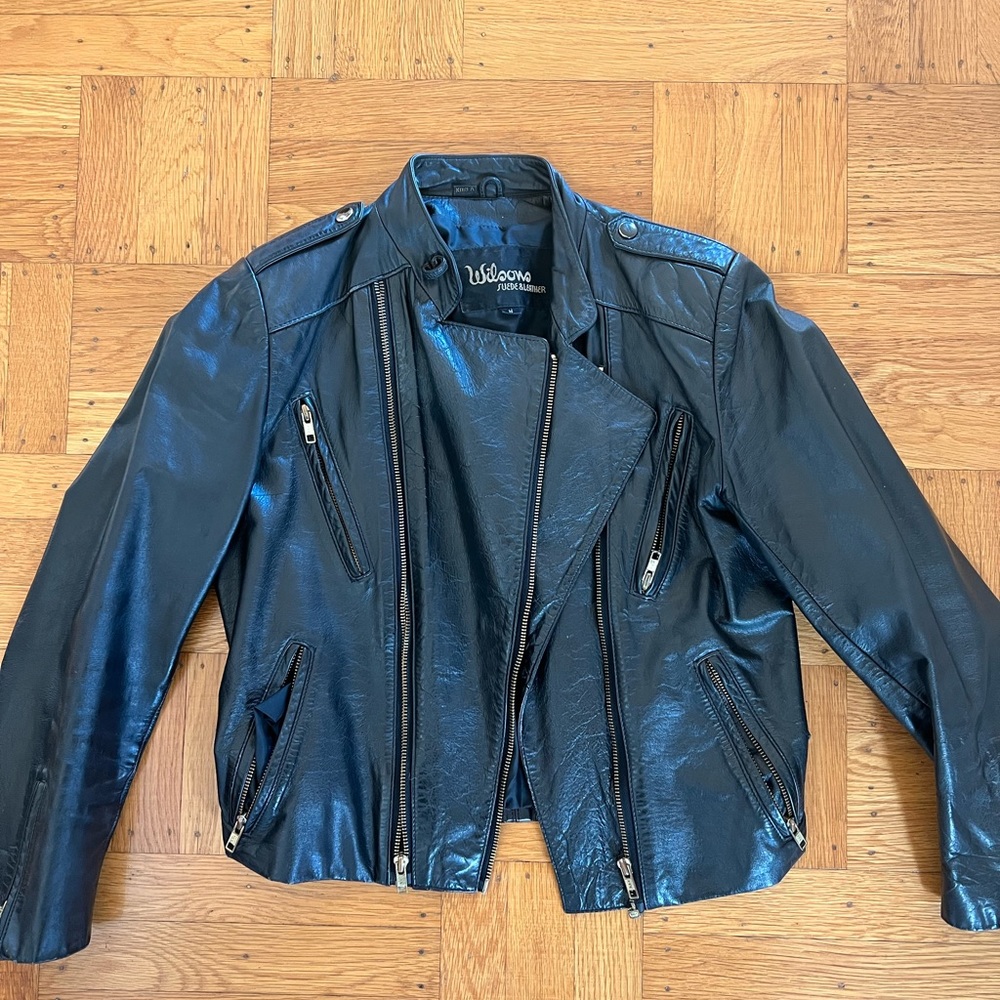 Vintage leather jacket. In great shape.